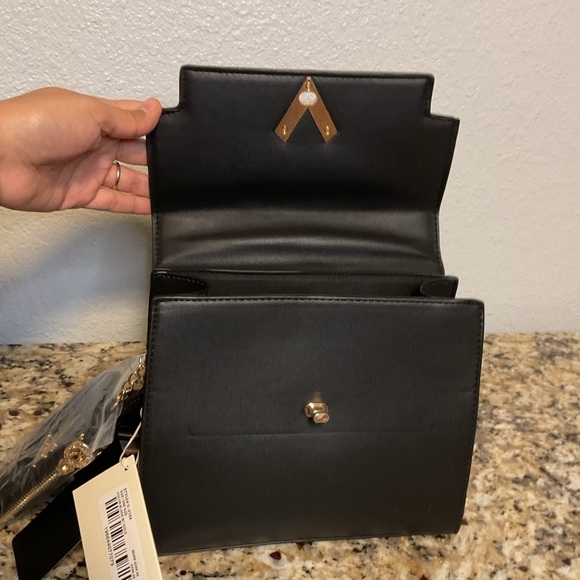 Valentino Orlandi Black Satchel with Wallet/Pouch NWT - Picture 6 of 8